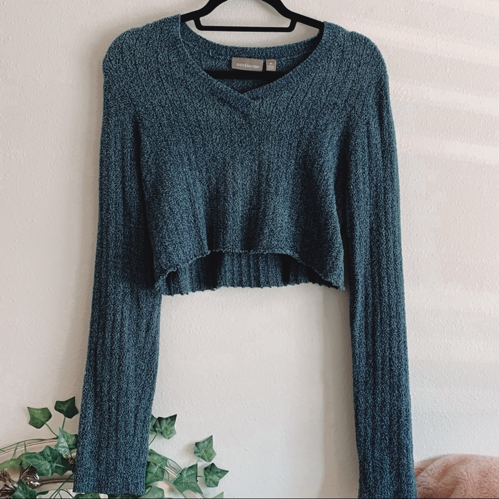 croft & barrow cropped sweater